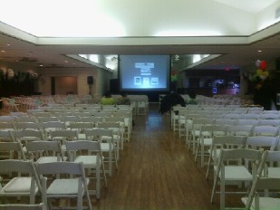 Chairs and Projectors - Corporate Events